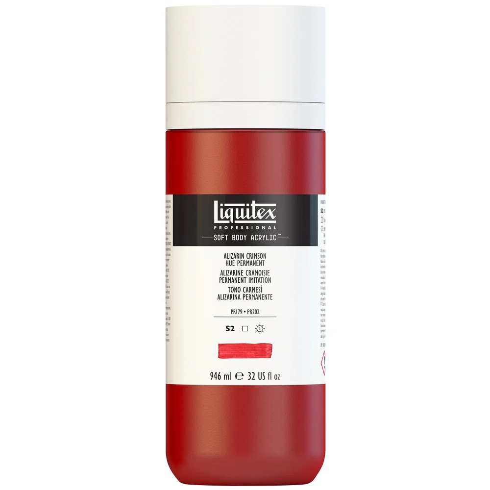 Professional Soft Body Acrylic - Alizarin Crimson Hue Permanent - Image 4