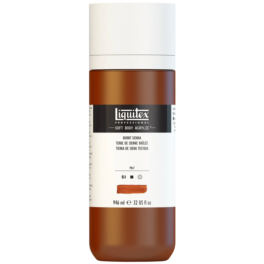 Professional Soft Body Acrylic - Burnt Sienna - Universal - Image 4