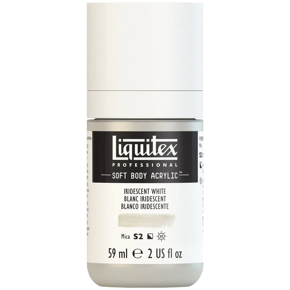 Professional Soft Body Acrylic - Iridescent White - Universal - Image 2