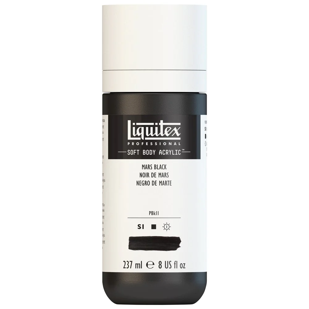 Professional Soft Body Acrylic - Mars Black - Universal - Image 3