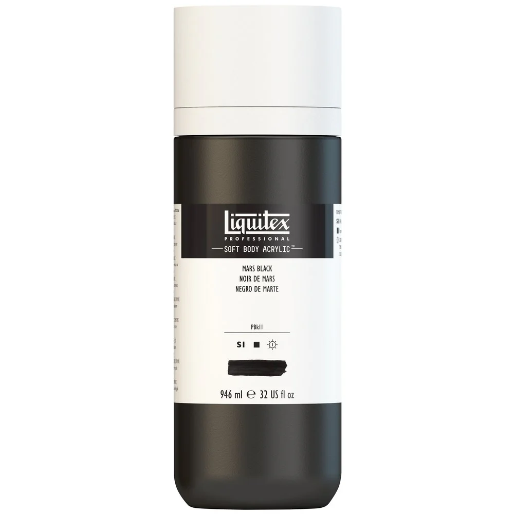 Professional Soft Body Acrylic - Mars Black - Universal - Image 4