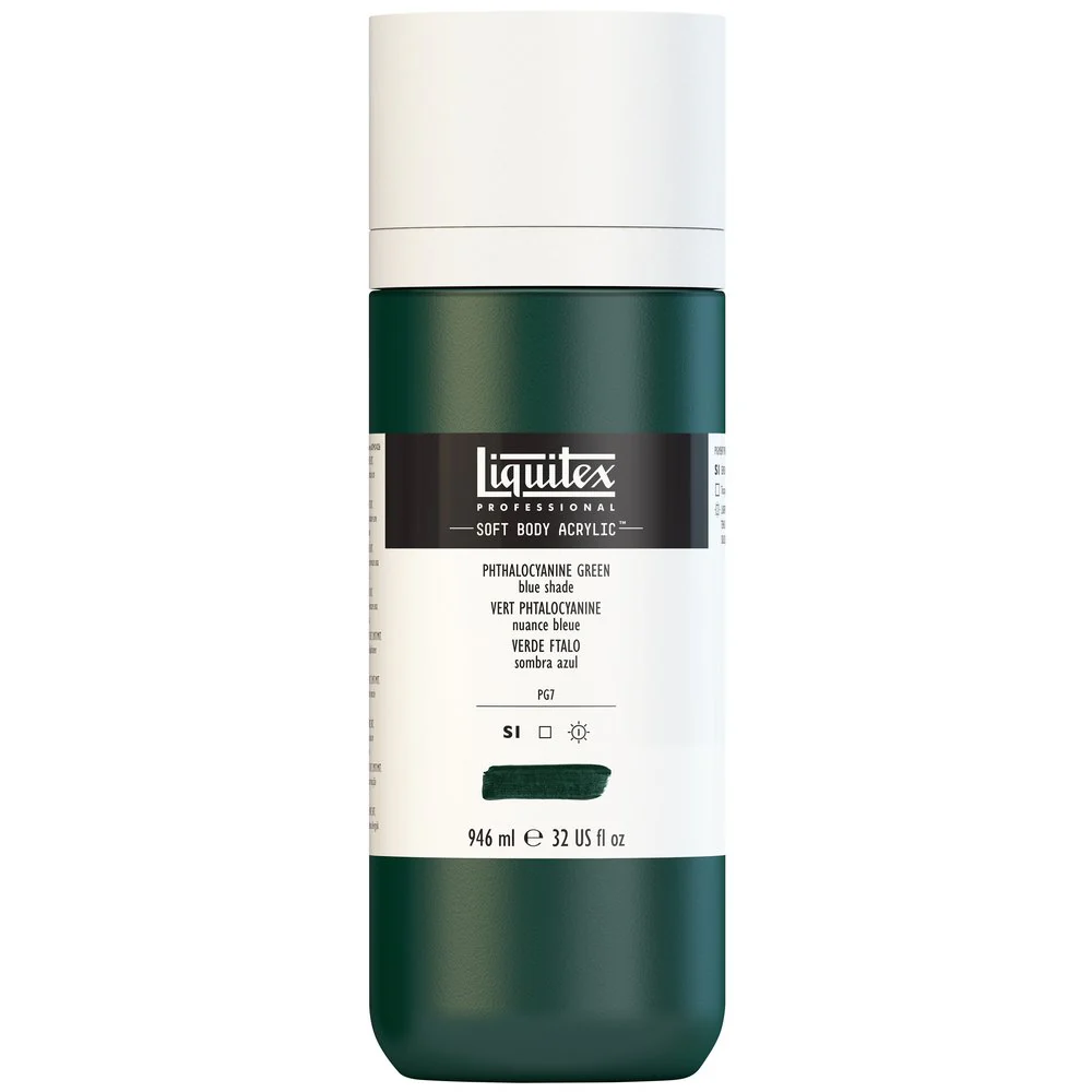 Professional Soft Body Acrylic - Phthalocyanine Green Blue Shade - Universal - Image 4