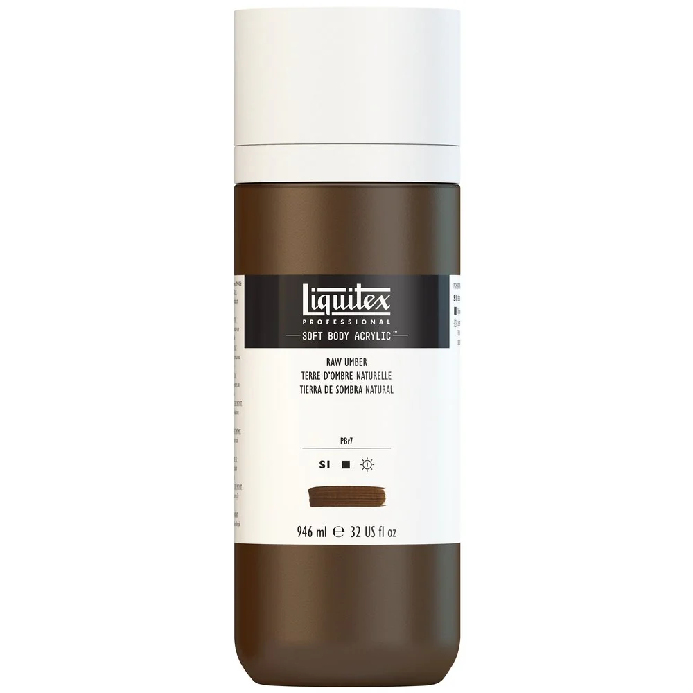 Professional Soft Body Acrylic - Raw Umber - Universal - Image 4