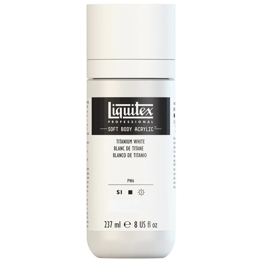 Professional Soft Body Acrylic - Titanium White - Universal - Image 3