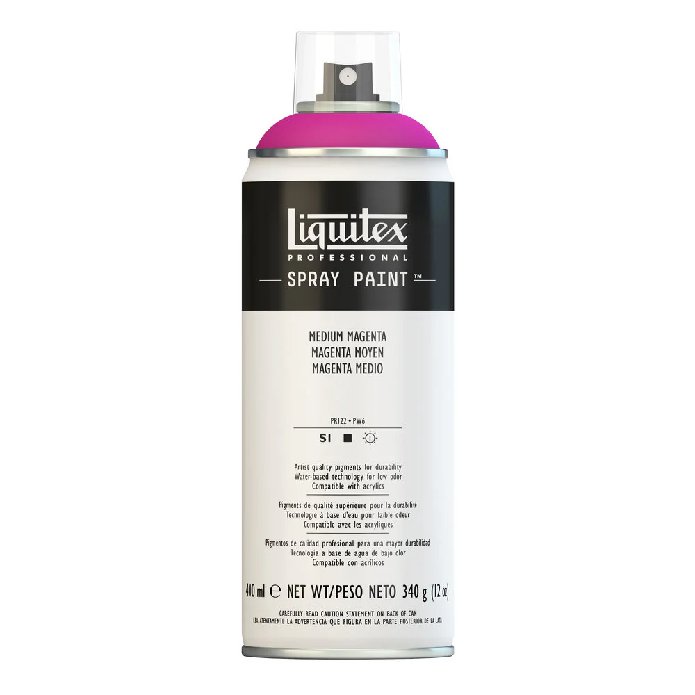 Professional Spray Paint - Medium Magenta - Image 2