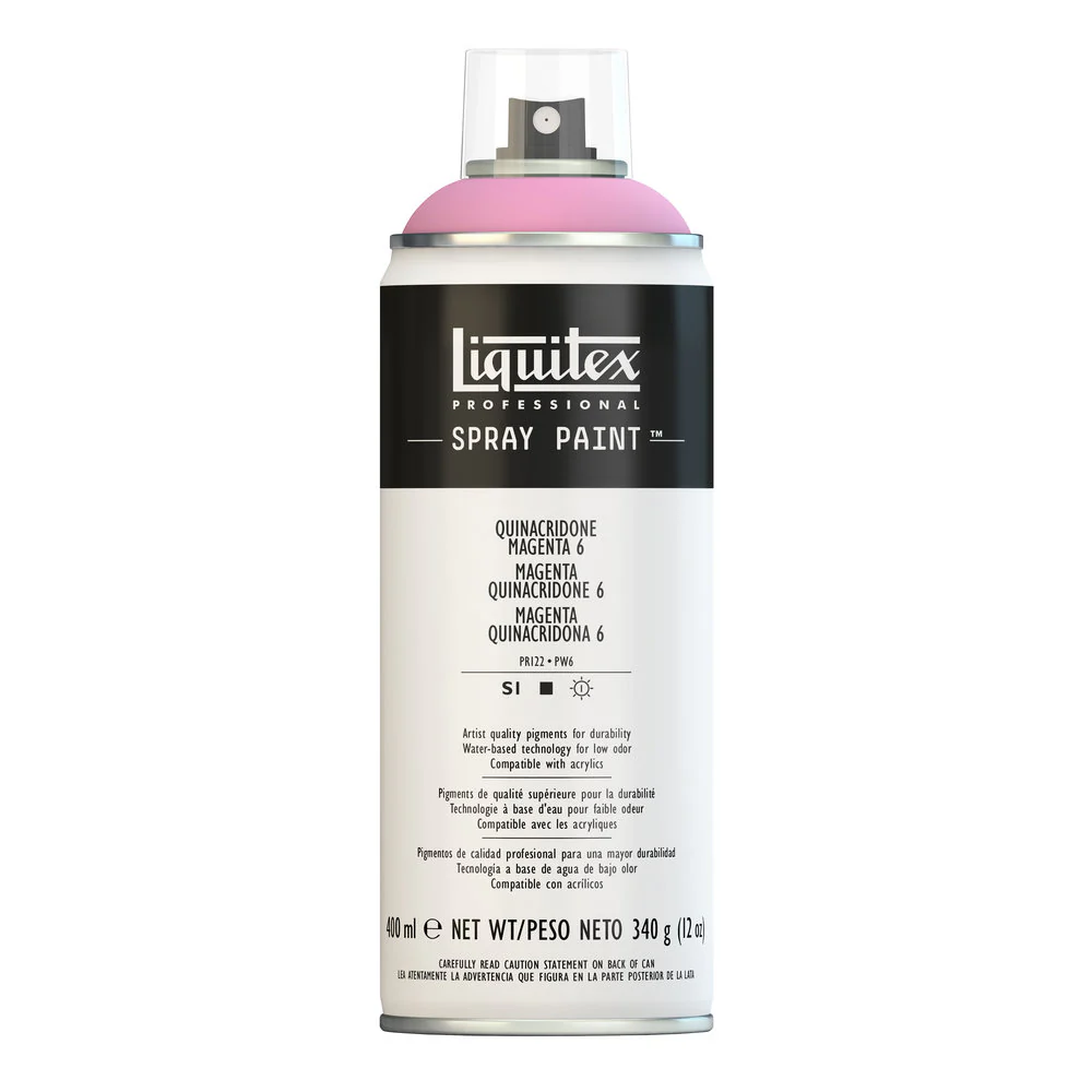 Professional Spray Paint - Quinacridone Magenta 6 - Image 2