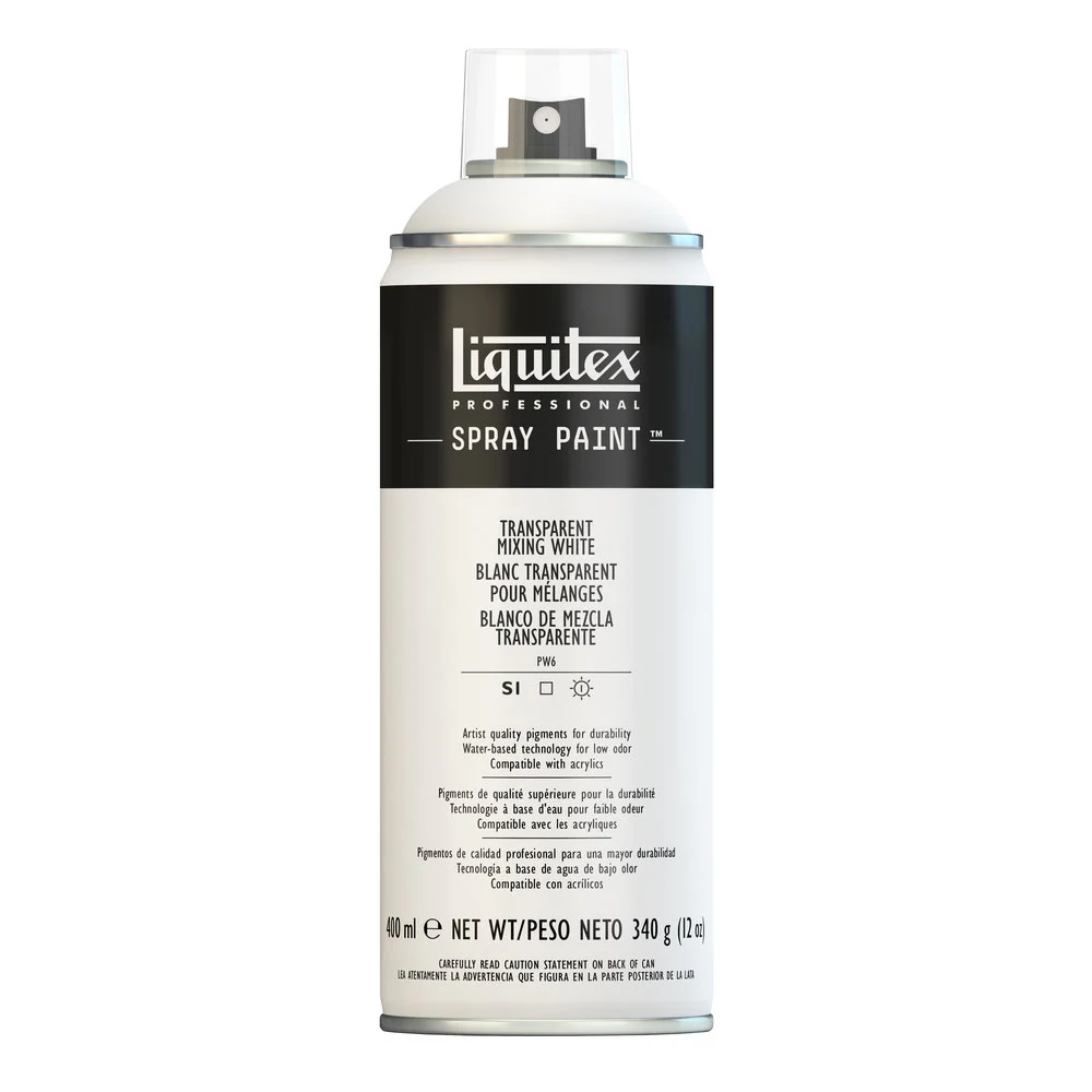 Professional Spray Paint - Transparent Mixing White - Image 2